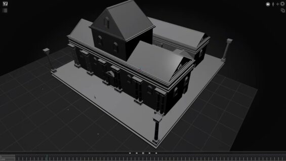 Projection Simulator with TouchDesigner – Youngjun Chang