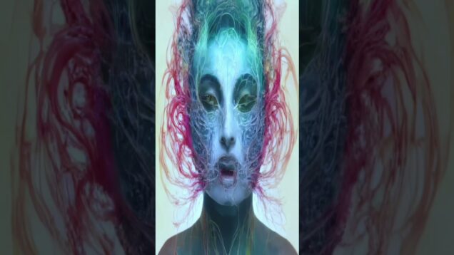 Queen #animation #touchdesigner #generativeart