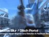 Selective Blur / Glitch Portal Effect [TouchDesigner Tutorial]