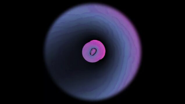 Sonic Orbit — Sound Reactive Visuals | TouchDesigner x Techno