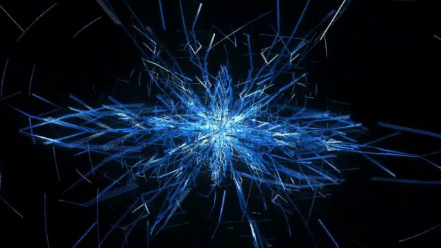 Starpendant [TouchDesigner] 4K Background screensaver Techno Vj loop