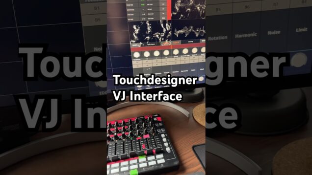 The Patchdeck is my custom Touchdesigner VJ Interface to perform live.