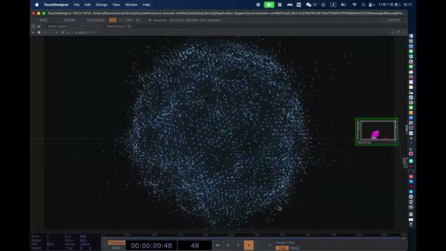 TouchDesigner AI motion sensor Experiment
