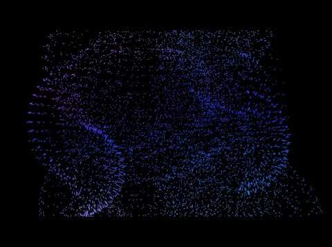 Touchdesigner interactor with kinect