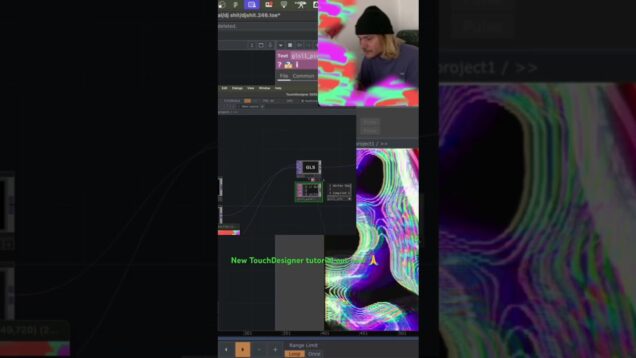TouchDesigner transition tutorial #touchdesigner #tutorials