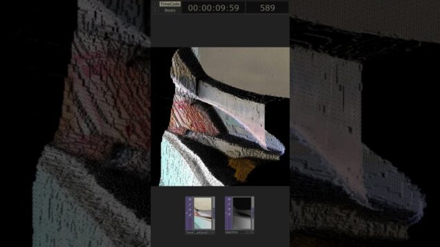 view to 3d Point Cloud – Touchdesigner + Depth Anything