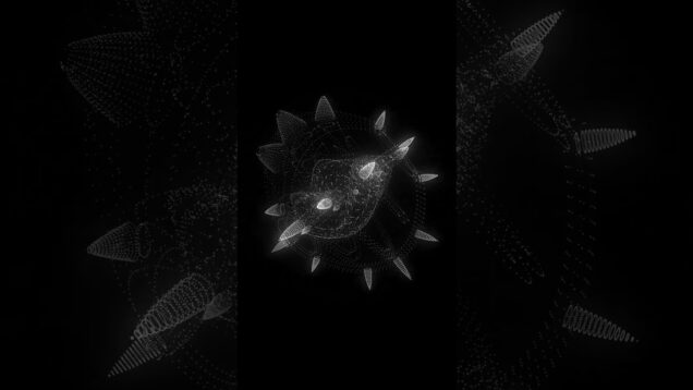 Visual work touchdesigner for a dj