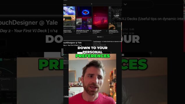 VJ Software Debate  TouchDesigner vs  Resolume vs  VDMX MadMapper! Which is BEST? #vjing #resolume