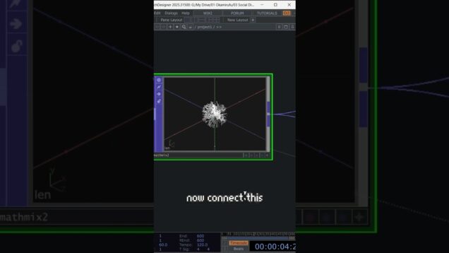 A simple lava lamp effect in touchdesigner