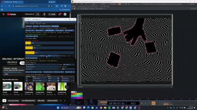 Audio reactive GLSL shader in Touchdesigner