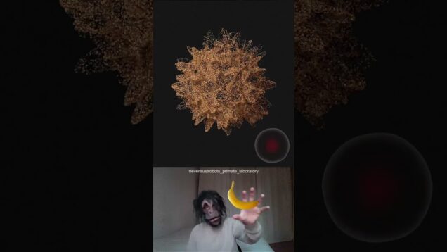 Audio Reactive Neuron Point Cloud #touchdesigner  #audioreactive #tutorial #visuals #interactive