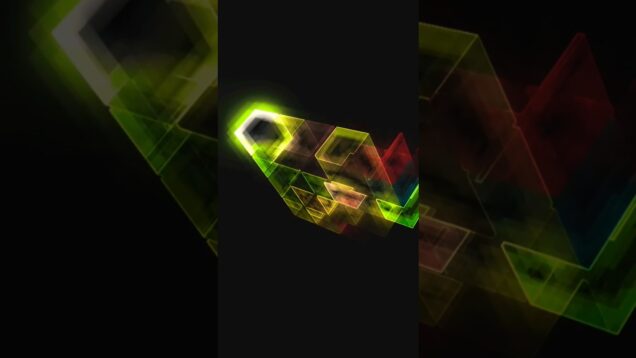 Audioreactive neon cubes (TD-01)🔥🔥  #touchdesigner #musicvideo #audioreactive