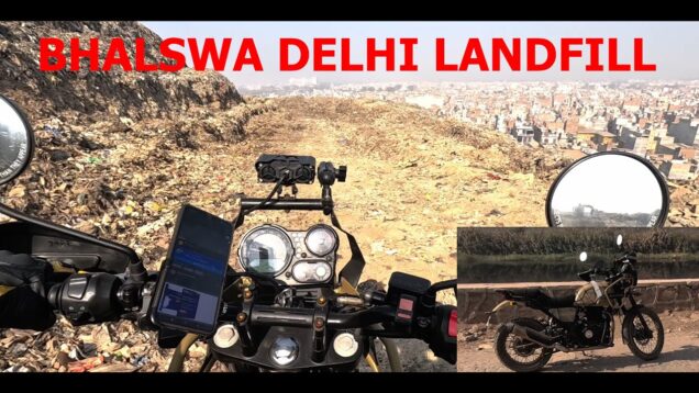 BHALSWA || DELHI POLLUTION || LANDFILL || TOUCHDESIGNER || MALAYALAM || ENGLISH