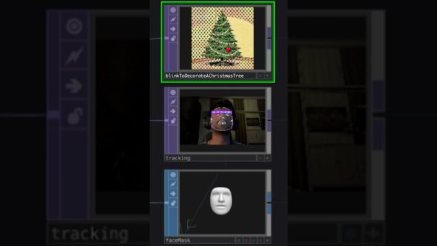 DecorateAChristmasTree #christmas #decorate #deckthehalls #touchdesigner #mediapipe
