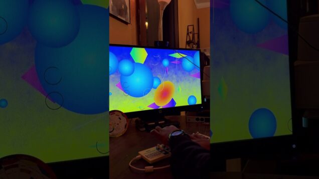 Interactive Art Experiments 1 #touchdesigner #newmediaart #interactiveart