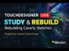 📌 LIVE STUDY SESSION – TouchDesigner