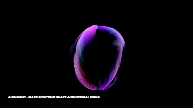 Make Spectrum Shape #touchdesigner #vcvrack #audiovisual