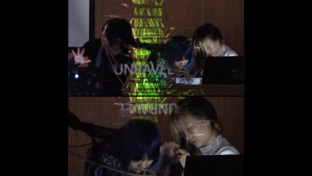 Max MSP+ Touchdesigner  performance UNRAVEL