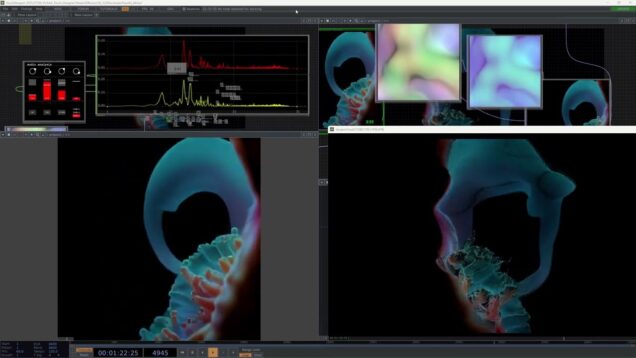 nautilus flow 🐚 #touchdesigner #nvidia #music #art