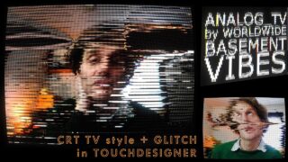 PERFECT SCANLINES TouchDesigner Lightweight Filter Effect