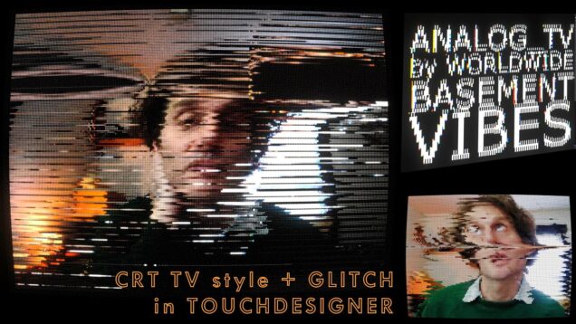 PERFECT SCANLINES TouchDesigner Lightweight Filter Effect