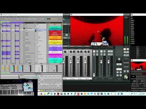 performing music and video with ableton and touchdesigner