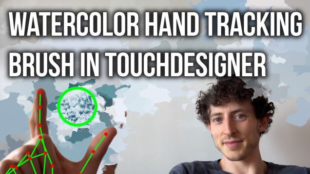 Real-Time Hand Tracking Drawing with TouchDesigner + ComfyUI