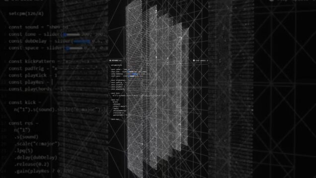 Strudel x TouchDesigner #audioreactive #strudel #dubtechno #touchdesigner #genart #vj