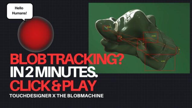 This Makes Blob Tracking EASY | Works with TouchDesigner (FREE) | 2 Minutes Setup