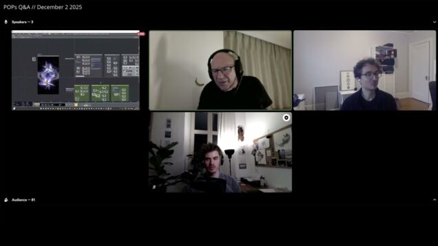 TouchDesigner Meetup — POPs Q&A — December 2025