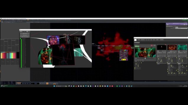 TouchDesigner Sending 7 Spout Output to New Mapping Software – LayerMapper