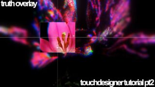 truth overlay effect in touchdesigner | tutorial pt 2 | scan movement