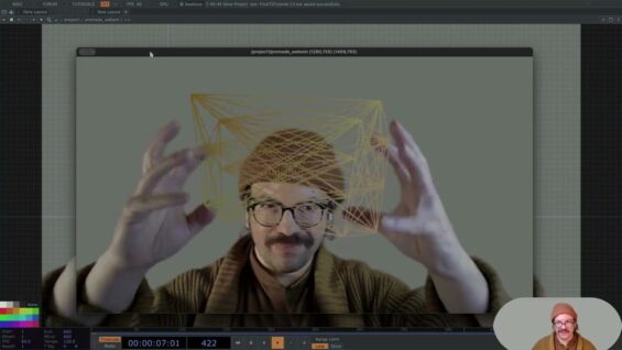 Turn Your Hands Into a Digital Web (TouchDesigner Tutorial with POPs)
