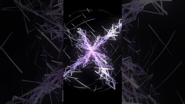 twisted star DNA #music #dj #electronicmusic #backgroundvideo #technovisuals #touchdesigner