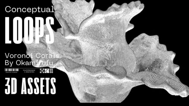 Voronoi Chorals – 3D Assets for Immersive Installations | TouchDesigner, Unreal, Blender