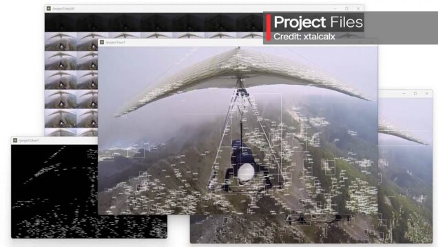 XTALCALX TOUCHDESIGNER PROJECT FILE XTAL-PF-022 BlobTrack Visual Analyzer