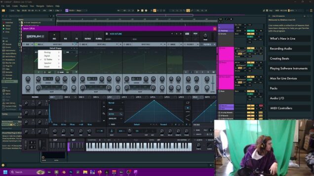 Ableton Soundscapes and Touchdesigner Environments