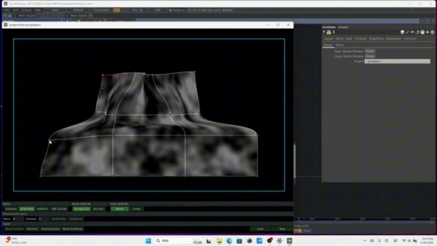 Basic waterfall Projection Mapping using stoner（TouchDesigner）