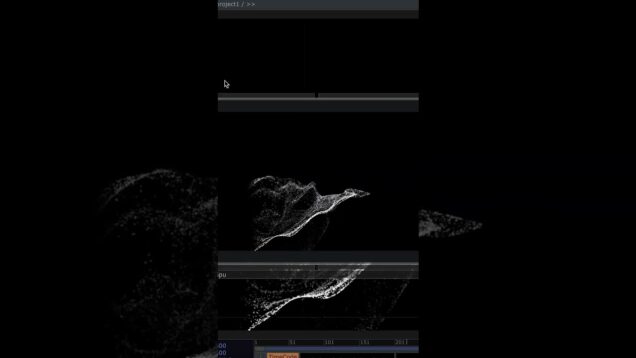 Cómo hice partículas en Touchdesigner #touchdesigner #generativeart #artedigital #tutorial #edición