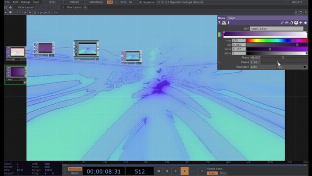 CYBER TUNNEL // TouchDesigner