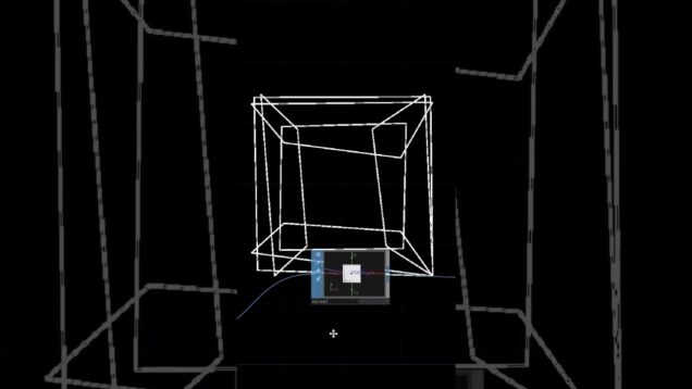 day 1 – moving box – welcome to my journey                               #touchdesigner #visuals