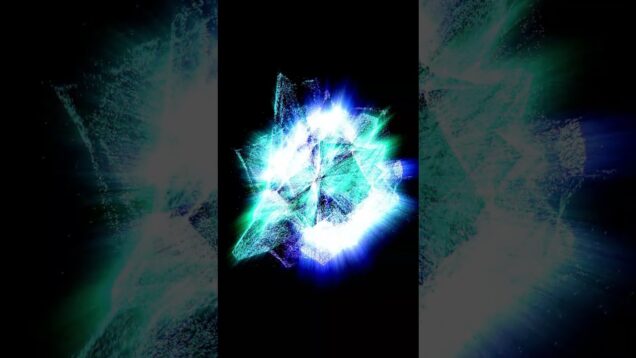 Deconstructed cube in #touchdesigner #visualart #newmedia