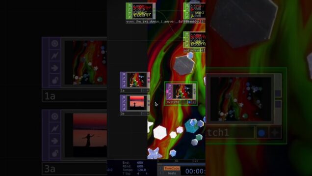 Edición audio reactiva en Touchdesigner  #artedigital #touchdesigner #edición