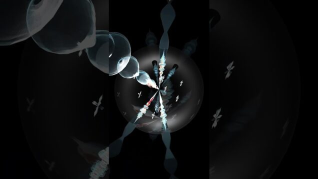 Electron Snow Globe, Audio Reactive  #touchdesigner #reactive #alertz