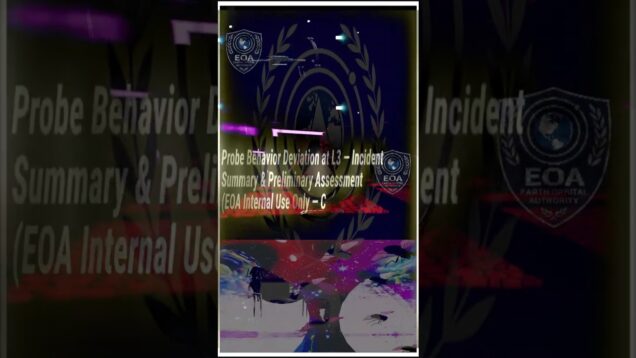 EOA "GNATS LANDING" incident, Preliminary  #touchdesigner #electronicmusic #artandtechnology