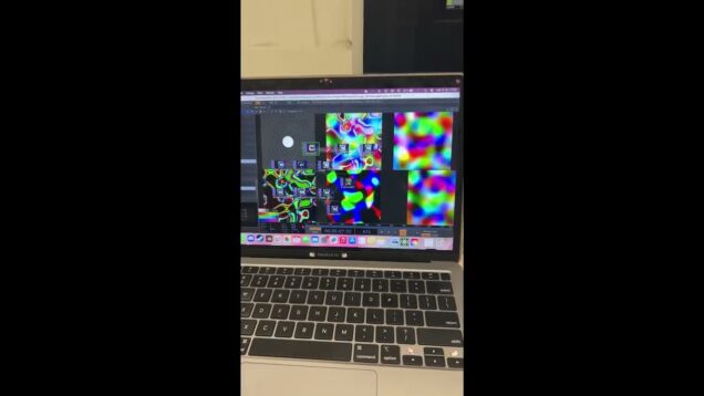 Evolución del movimiento. TouchDesigner.