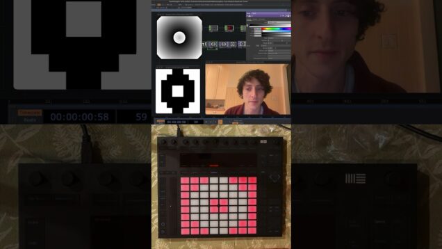 Genuary Day4: Lowres #touchdesigner #ableton
