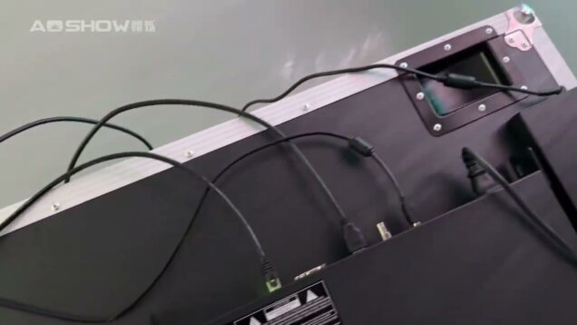 High FPS HDMI 3D Volumetric LED Display control by Touchdesigner