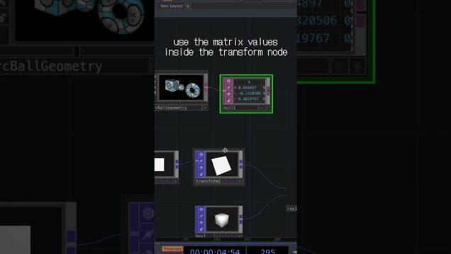 How to transform geometry in TouchDesigner more easily #touchdesigner