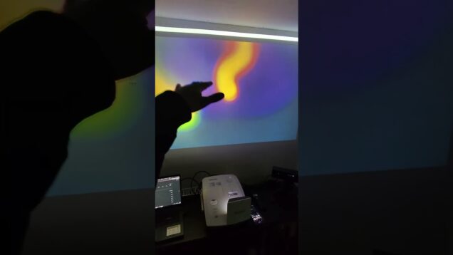 I made these with Touchdesigner.